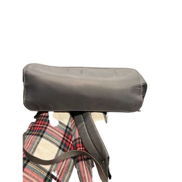 Backpack  A New Day Light Gray Zip Top Faux Leather Commuter  Adjustable Straps - Picture 8 of 8